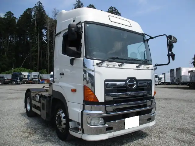 ★車検付R7.10.28★ H26 日野 トラクターヘッド AT 450馬力 ハイルーフ メッキ アルミホイール の画像3