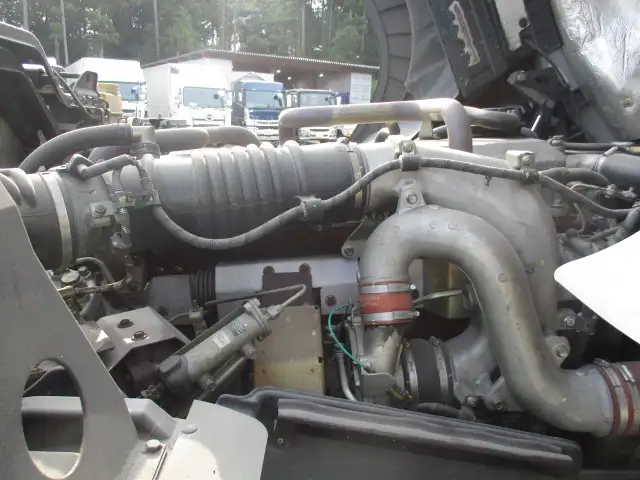 ★車検付R7.10.28★ H26 日野 トラクターヘッド AT 450馬力 ハイルーフ メッキ アルミホイール の画像49