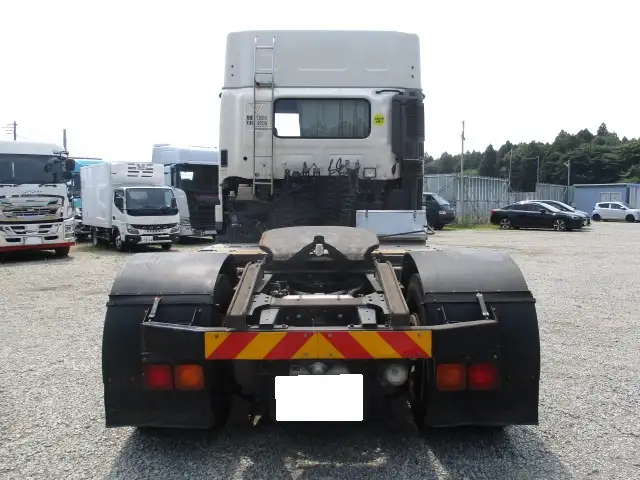 ★車検付R7.10.28★ H26 日野 トラクターヘッド AT 450馬力 ハイルーフ メッキ アルミホイール の画像6