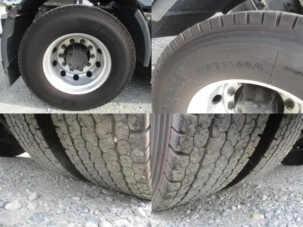 ★車検付R7.10.28★ H26 日野 トラクターヘッド AT 450馬力 ハイルーフ メッキ アルミホイール の画像10