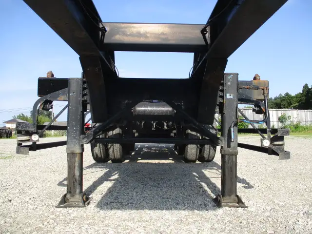 ★車検付(R7.7)平成20年 日本フルハーフ 20FT3軸コンテナシャーシー リーフサス 積載:17,300㎏ 第五輪:5,110㎏以上 一括緩和の画像15