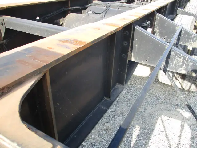 ★車検付(R7.7)平成20年 日本フルハーフ 20FT3軸コンテナシャーシー リーフサス 積載:17,300㎏ 第五輪:5,110㎏以上 一括緩和の画像18