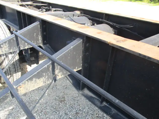 ★車検付(R7.7)平成20年 日本フルハーフ 20FT3軸コンテナシャーシー リーフサス 積載:17,300㎏ 第五輪:5,110㎏以上 一括緩和の画像21