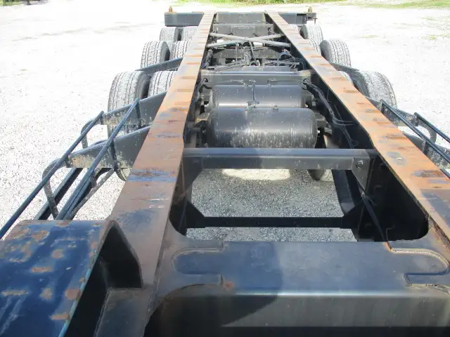 ★車検付(R7.7)平成20年 日本フルハーフ 20FT3軸コンテナシャーシー リーフサス 積載:17,300㎏ 第五輪:5,110㎏以上 一括緩和の画像23