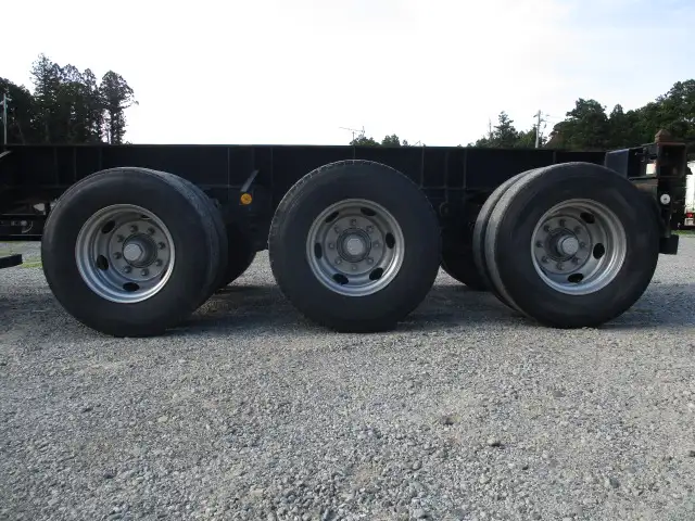 ★車検付(R7.7)平成20年 日本フルハーフ 20FT3軸コンテナシャーシー リーフサス 積載:17,300㎏ 第五輪:5,110㎏以上 一括緩和の画像27