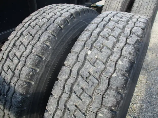 ★車検付(R7.7)平成20年 日本フルハーフ 20FT3軸コンテナシャーシー リーフサス 積載:17,300㎏ 第五輪:5,110㎏以上 一括緩和の画像29