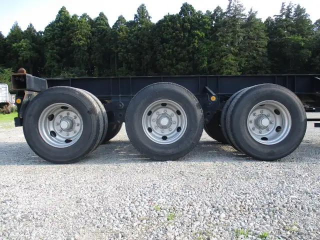 ★車検付(R7.7)平成20年 日本フルハーフ 20FT3軸コンテナシャーシー リーフサス 積載:17,300㎏ 第五輪:5,110㎏以上 一括緩和の画像31