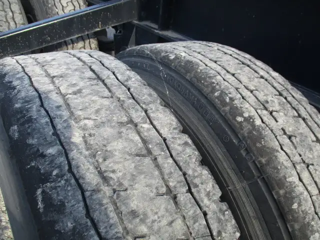 ★車検付(R7.7)平成20年 日本フルハーフ 20FT3軸コンテナシャーシー リーフサス 積載:17,300㎏ 第五輪:5,110㎏以上 一括緩和の画像32