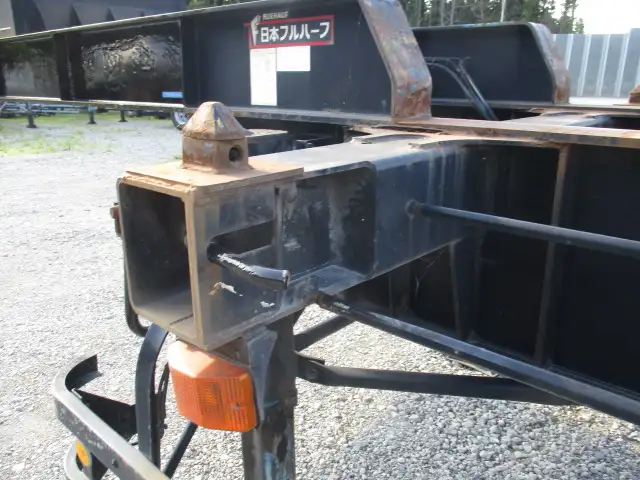 ★車検付(R7.7)平成20年 日本フルハーフ 20FT3軸コンテナシャーシー リーフサス 積載:17,300㎏ 第五輪:5,110㎏以上 一括緩和の画像38