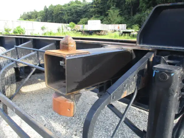 ★車検付(R7.7)平成20年 日本フルハーフ 20FT3軸コンテナシャーシー リーフサス 積載:17,300㎏ 第五輪:5,110㎏以上 一括緩和の画像39