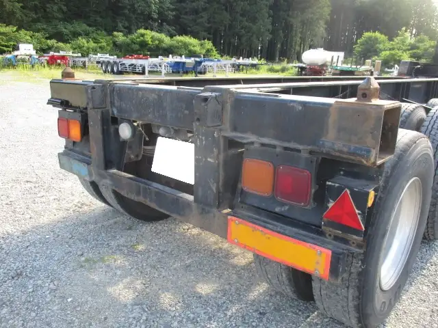 ★車検付(R7.7)平成20年 日本フルハーフ 20FT3軸コンテナシャーシー リーフサス 積載:17,300㎏ 第五輪:5,110㎏以上 一括緩和の画像41