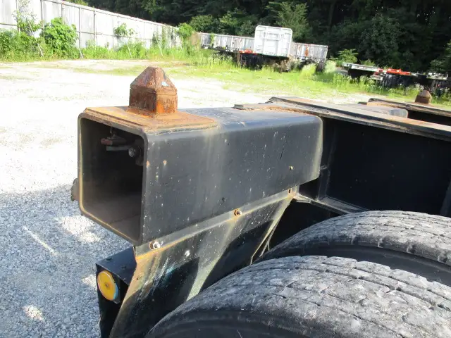 ★車検付(R7.7)平成20年 日本フルハーフ 20FT3軸コンテナシャーシー リーフサス 積載:17,300㎏ 第五輪:5,110㎏以上 一括緩和の画像42