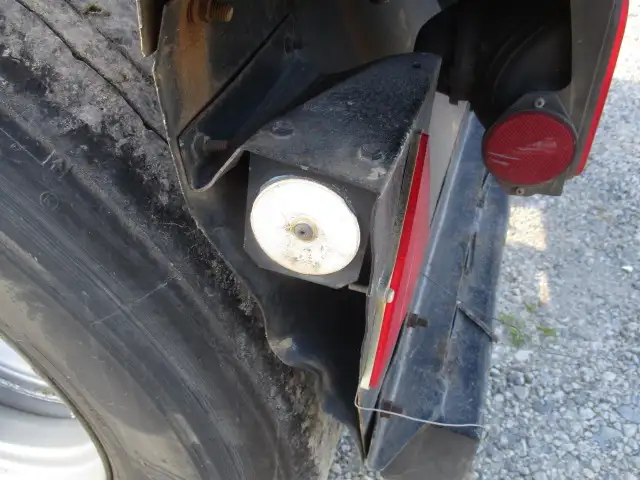 ★車検付(R7.7)平成20年 日本フルハーフ 20FT3軸コンテナシャーシー リーフサス 積載:17,300㎏ 第五輪:5,110㎏以上 一括緩和の画像45