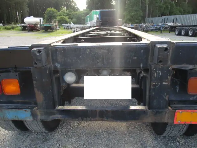 ★車検付(R7.7)平成20年 日本フルハーフ 20FT3軸コンテナシャーシー リーフサス 積載:17,300㎏ 第五輪:5,110㎏以上 一括緩和の画像47