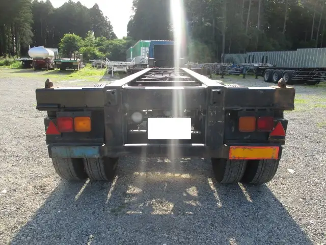 ★車検付(R7.7)平成20年 日本フルハーフ 20FT3軸コンテナシャーシー リーフサス 積載:17,300㎏ 第五輪:5,110㎏以上 一括緩和の画像6