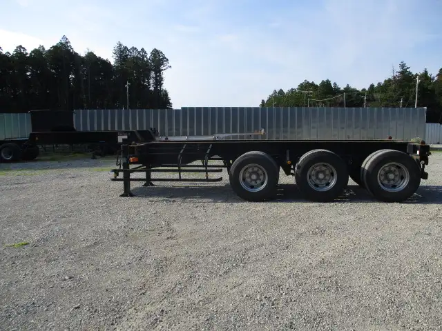 ★車検付(R7.7)平成20年 日本フルハーフ 20FT3軸コンテナシャーシー リーフサス 積載:17,300㎏ 第五輪:5,110㎏以上 一括緩和の画像8