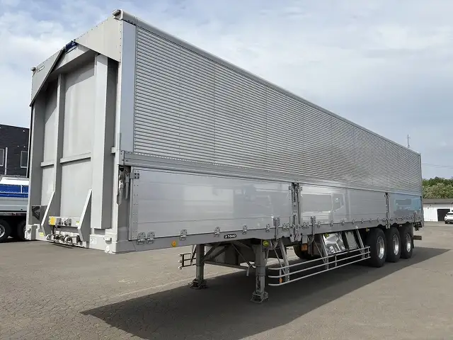 車検:R7.8.21迄 令和4年 東邦 13m3軸ウィングトレーラー リフトアクスル(後軸残し)積載:27,400㎏ 第五輪荷重:11,310㎏以上の画像1