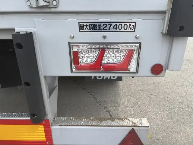 車検:R7.8.21迄 令和4年 東邦 13m3軸ウィングトレーラー リフトアクスル(後軸残し)積載:27,400㎏ 第五輪荷重:11,310㎏以上の画像19