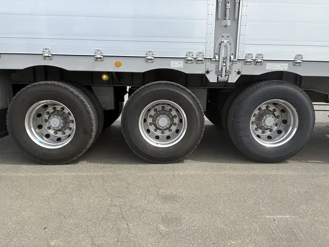 車検:R7.8.21迄 令和4年 東邦 13m3軸ウィングトレーラー リフトアクスル(後軸残し)積載:27,400㎏ 第五輪荷重:11,310㎏以上の画像22