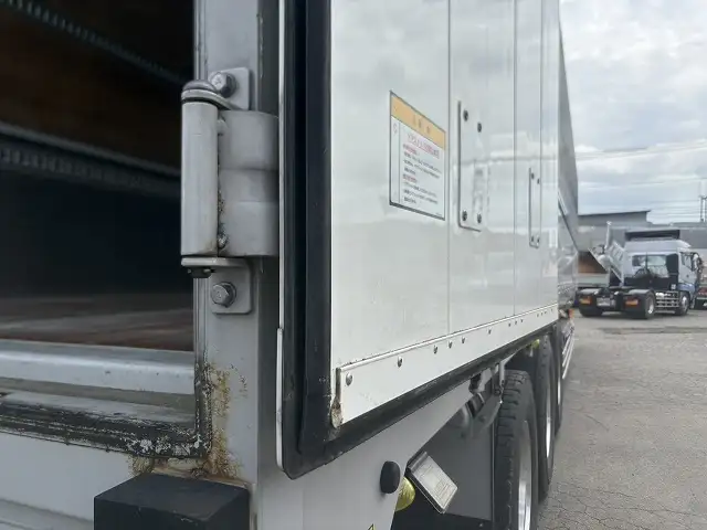 車検:R7.8.21迄 令和4年 東邦 13m3軸ウィングトレーラー リフトアクスル(後軸残し)積載:27,400㎏ 第五輪荷重:11,310㎏以上の画像35