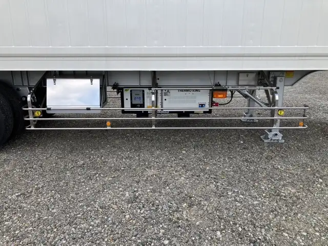 ☆予備検付(R8.7.3)☆ 新品未使用 令和7年 トレクス 40FT3軸冷凍コンテナシャシSET ユニット:MAGNUM PLUS 発電機:SG3000 ジョロダー4列 キーストン 観音SD リフトアクスル(後後軸残し) 積載:30,480㎏ 第五輪:10,830㎏以上の画像36