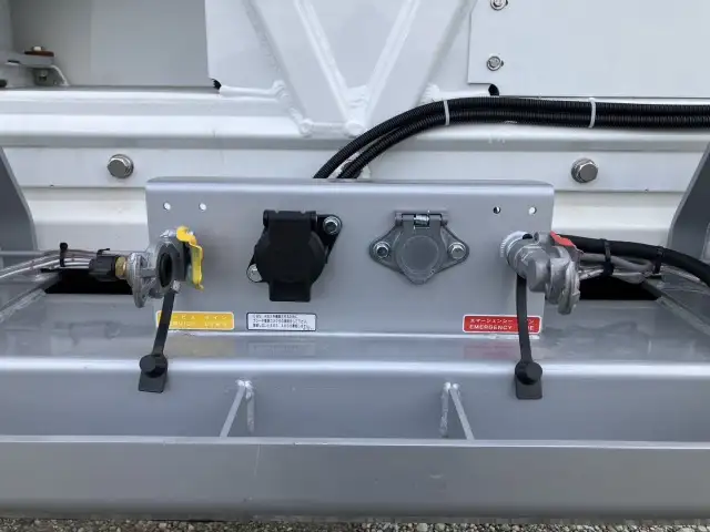 ☆予備検付(R8.7.3)☆ 新品未使用 令和7年 トレクス 40FT3軸冷凍コンテナシャシSET ユニット:MAGNUM PLUS 発電機:SG3000 ジョロダー4列 キーストン 観音SD リフトアクスル(後後軸残し) 積載:30,480㎏ 第五輪:10,830㎏以上の画像42