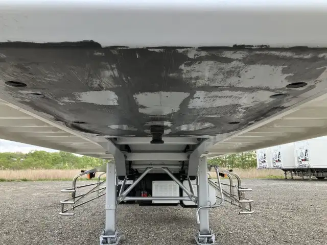 ☆予備検付(R8.7.3)☆ 新品未使用 令和7年 トレクス 40FT3軸冷凍コンテナシャシSET ユニット:MAGNUM PLUS 発電機:SG3000 ジョロダー4列 キーストン 観音SD リフトアクスル(後後軸残し) 積載:30,480㎏ 第五輪:10,830㎏以上の画像46