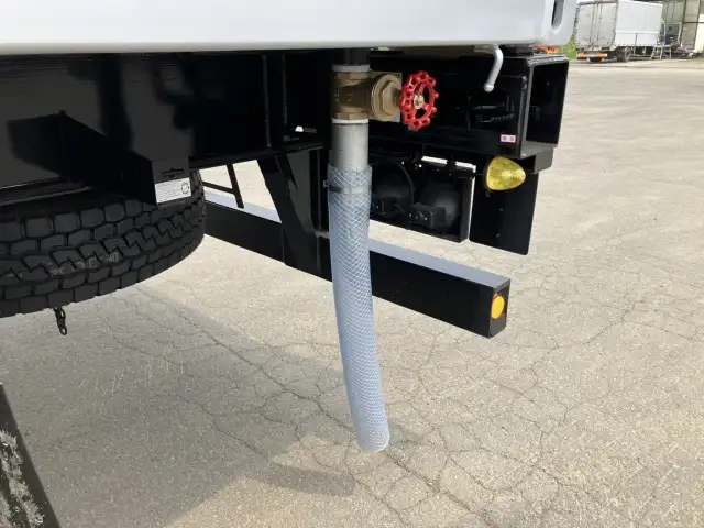 ☆予備検付(R7.7.10)☆ 50立米 未登録 フルハーフ 40FT3軸コンテナシャシ 未使用NEWエコロジーボックス リア片開式Lサイズ 後方水抜き穴 リーフサス の画像26