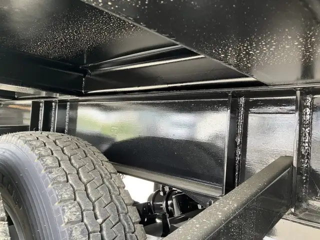 ☆予備検付(R7.7.10)☆ 50立米 未登録 フルハーフ 40FT3軸コンテナシャシ 未使用NEWエコロジーボックス リア片開式Lサイズ 後方水抜き穴 リーフサス の画像30