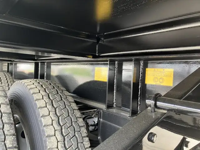 ☆予備検付(R7.7.10)☆ 50立米 未登録 フルハーフ 40FT3軸コンテナシャシ 未使用NEWエコロジーボックス リア片開式Lサイズ 後方水抜き穴 リーフサス の画像32