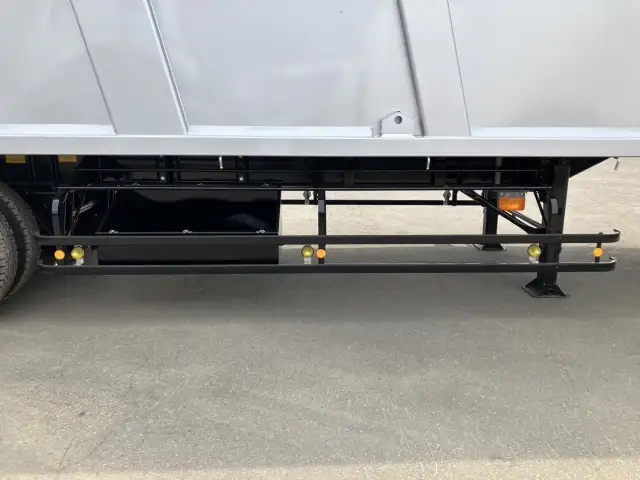 ☆予備検付(R7.7.10)☆ 50立米 未登録 フルハーフ 40FT3軸コンテナシャシ 未使用NEWエコロジーボックス リア片開式Lサイズ 後方水抜き穴 リーフサス の画像37