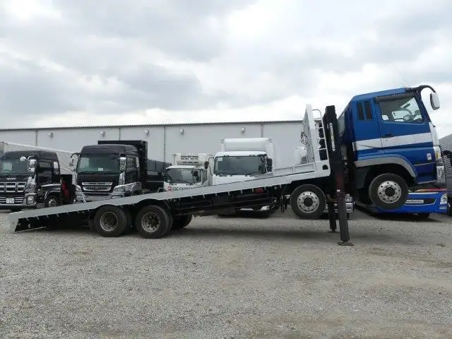 【神奈川県厚木市保管】平成16年 三菱 4軸セルフローダー リモコン 走行:435,000km 積載:12,700kg ミッション:7MTの画像22