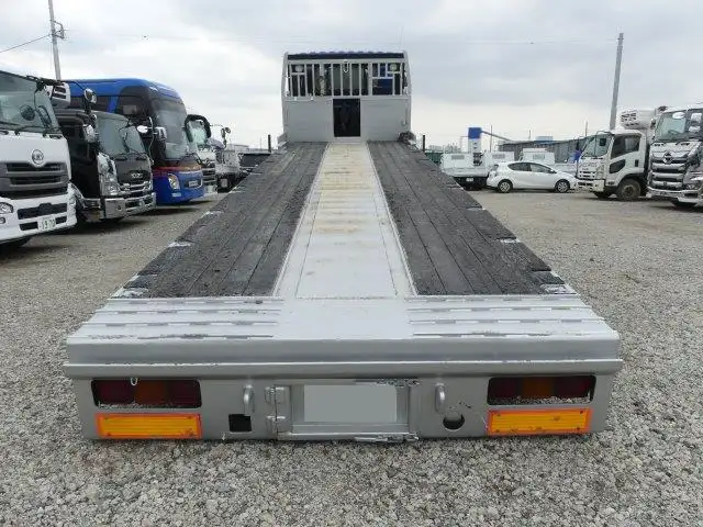 【神奈川県厚木市保管】平成16年 三菱 4軸セルフローダー リモコン 走行:435,000km 積載:12,700kg ミッション:7MTの画像24