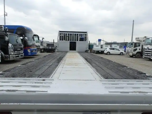 【神奈川県厚木市保管】平成16年 三菱 4軸セルフローダー リモコン 走行:435,000km 積載:12,700kg ミッション:7MTの画像25