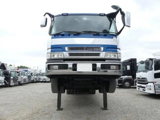 【神奈川県厚木市保管】平成16年 三菱 4軸セルフローダー リモコン 走行:435,000km 積載:12,700kg ミッション:7MTの画像27