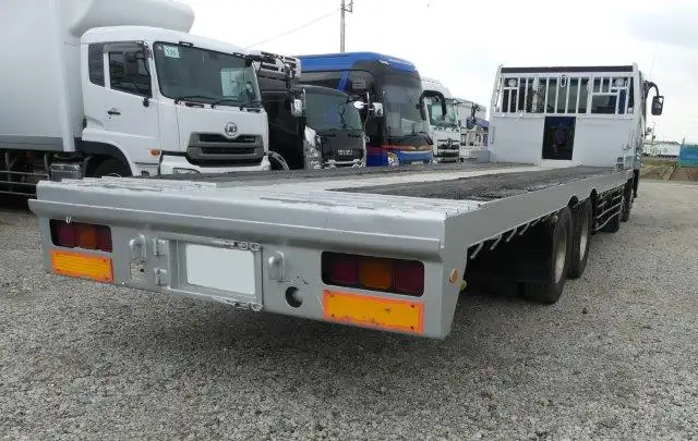 【神奈川県厚木市保管】平成16年 三菱 4軸セルフローダー リモコン 走行:435,000km 積載:12,700kg ミッション:7MTの画像5