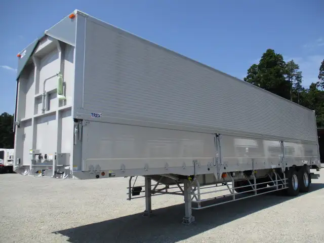 予備検切れ 未使用車 令和7年 トレクス 13Mウィングトレーラー 2軸 リフトアクスル 積載21,300㎏ 第五輪10,190㎏以上の画像1