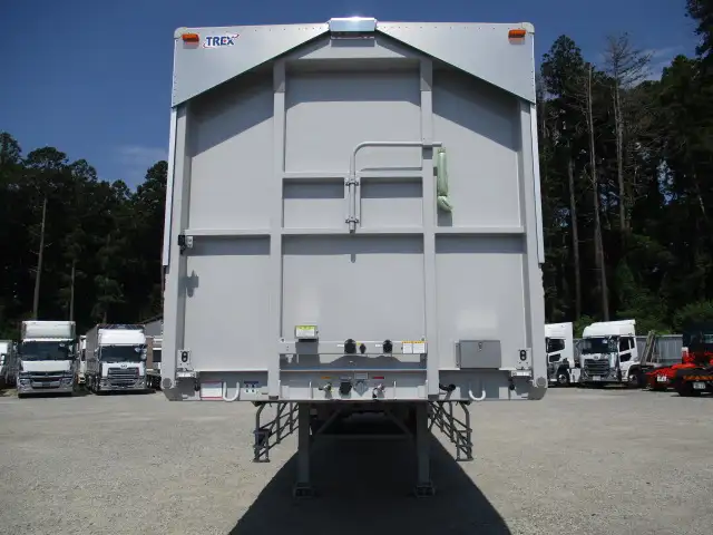 予備検切れ 未使用車 令和7年 トレクス 13Mウィングトレーラー 2軸 リフトアクスル 積載21,300㎏ 第五輪10,190㎏以上の画像2