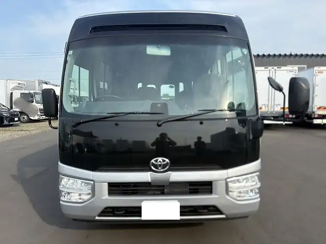未使用車! 車検:令和8年3月迄 令和7年 トヨタ マイクロバス GX ロングボディ 24人乗り AT 距離:300㎞未満の画像2