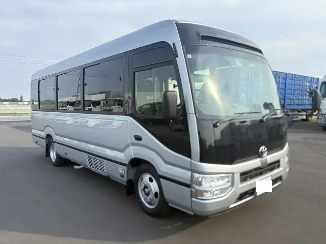 未使用車! 車検:令和8年3月迄 令和7年 トヨタ マイクロバス GX ロングボディ 24人乗り AT 距離:300㎞未満の画像3