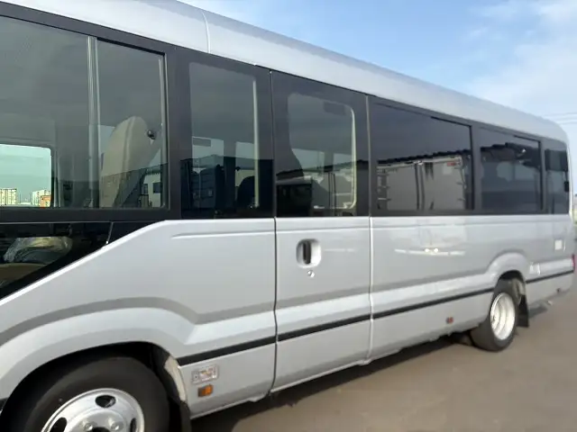 未使用車! 車検:令和8年3月迄 令和7年 トヨタ マイクロバス GX ロングボディ 24人乗り AT 距離:300㎞未満の画像9