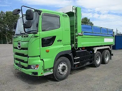 ☆車検切れナンバー付 令和2年 日野 大型ダンプ 510×220 小平産業製 全面排気 エアーチャンバー MT7速 積載:8,700㎏ 距離:24万㎞の画像1