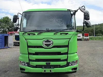 ☆車検切れナンバー付 令和2年 日野 大型ダンプ 510×220 小平産業製 全面排気 エアーチャンバー MT7速 積載:8,700㎏ 距離:24万㎞の画像2