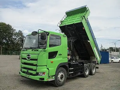 ☆車検切れナンバー付 令和2年 日野 大型ダンプ 510×220 小平産業製 全面排気 エアーチャンバー MT7速 積載:8,700㎏ 距離:24万㎞の画像9