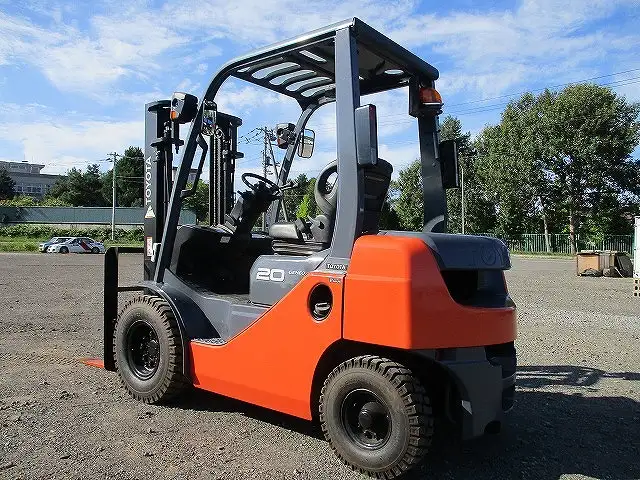 トヨタ フォークリフト  2t 02-8FGL20 ガソリン アワー486.7hの画像7