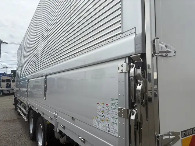 令和7年　日野　4軸低床ウィング　格納PG　ATの画像19