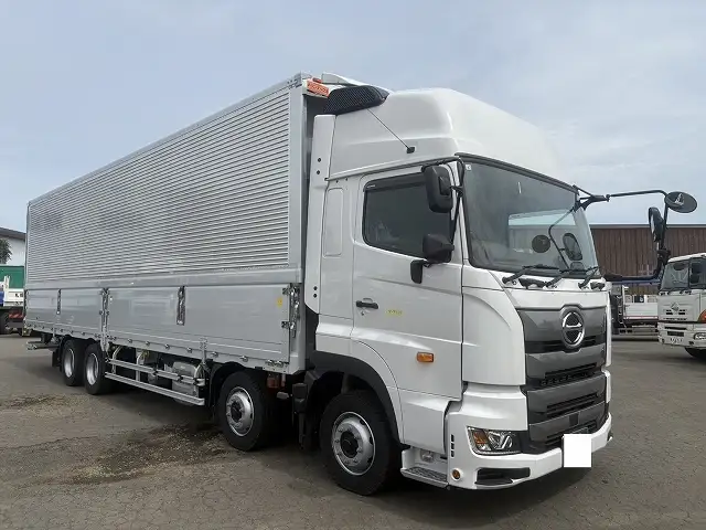 令和7年 日野 4軸低床ウィング 格納PG ATの画像3