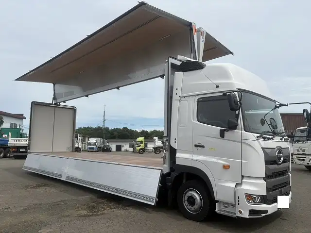 令和7年 日野 4軸低床ウィング 格納PG ATの画像35