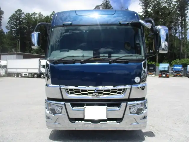 ★車検付R7.12.26迄★ 令和5年 三菱 3軸高床アルミウイング AT ハイルーフ メッキ アルミホイール 床鉄板 最大積載量;13,900kgの画像2