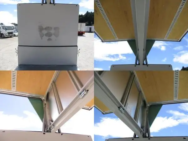 ★車検付R7.12.26迄★ 令和5年 三菱 3軸高床アルミウイング AT ハイルーフ メッキ アルミホイール 床鉄板 最大積載量;13,900kgの画像19